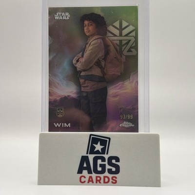 2025 Topps Chrome Star Wars Wim /99