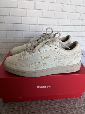 Dime Reebok Club C Revenge Light Sand Gold Metallic Ivory Men s Size 8 100069827