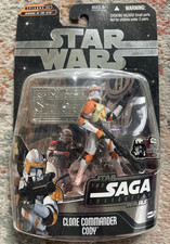 Hasbro Star Wars The Saga Collection Clone Commander Cody ROTS Figure 2006