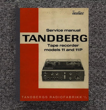 Tape Recorder Operator Instructio & Service P...