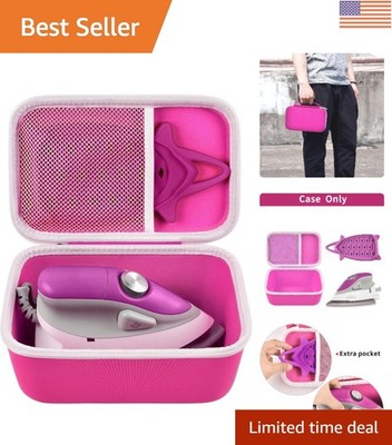 Lightweight & Durable Travel Iron Holder with Mesh Pocket - For Mini Irons