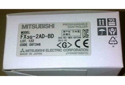   PLC FX3G-2AD-BD New *lj