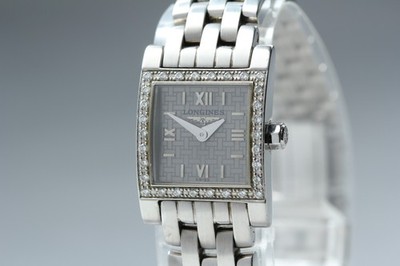 LONGINES Dolce Vita L5.161.0 16mm Diamond Bezel Quartz Damenuhr [Near MINT]