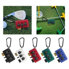 Spazzola per la pulizia delle mazze da golf, strumento di pulizia compatto