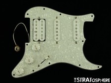 USED Fender Squier Strat HSS LOADED PICKGUARD...