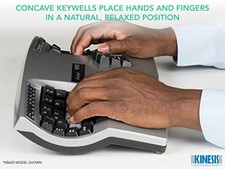 Kinesis Advantage2 Silver Ergonomic Keyboard (KB605)