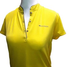 Madison Cycling Top Yellow- M:TEC Wicking – Size M – Rider Apparel Mens/ Unisex