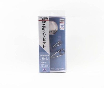 Fuji T-KLSG 16H9 Rod Guide SIC Titanium Frame Set (8785)