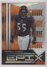 2010 Panini Epix Epix Game Orange Terrell Suggs #42 0q3