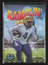 2022 Bowman University Chrome #RM-7 John Emery Ramblin' Man LSU Tigers (G)