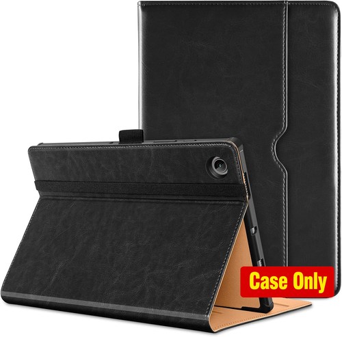 Folio Case for Tab A8 10.5 Inch 2022, Stand, Hand Strap, Black