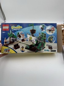 LEGO SET - SPONGEBOB SQUAREPANTS / THE FLYING DUTCHMAN - 241 PIECES - Open Box