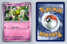 Natu #25/91 Scarlet & Violet Paldean Fates Common Pokemon 2024 TCG Card