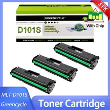 3PK MLT-D101S 101S Black Toner Cartridge For Samsung SCX-3405W Printer