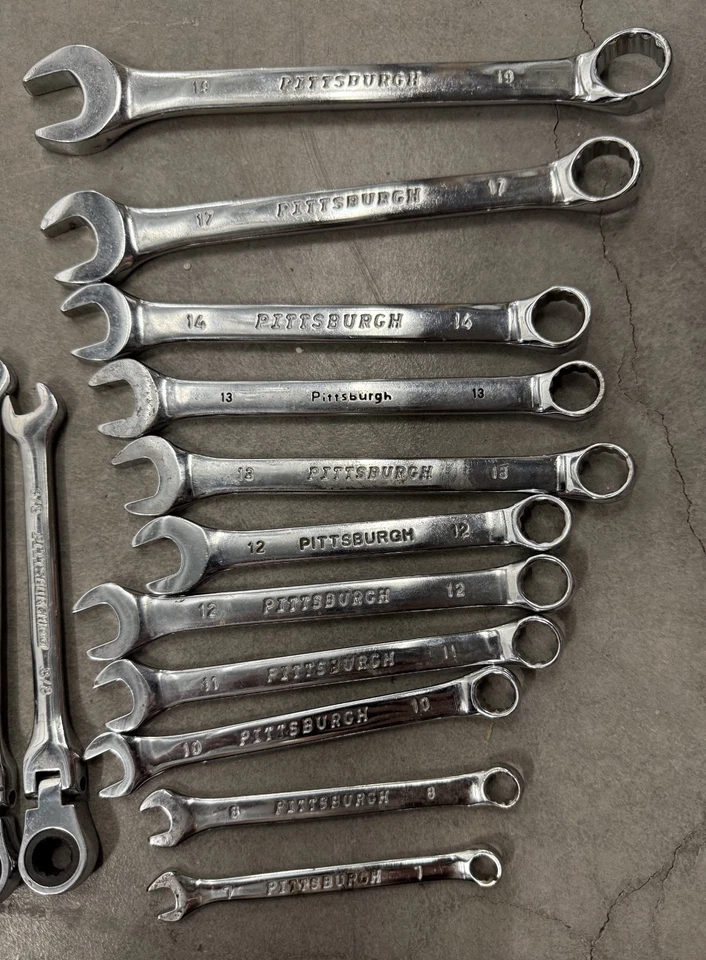 匹兹堡组合扳手套装匹兹堡专业硬度头套装21枚扳手 — 第 3/3 张图片