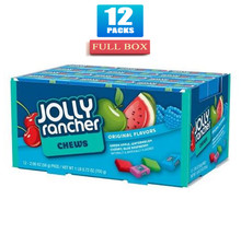 12x Packs Jolly Rancher Original Assorted Flavor Tasty Fruit Chews - 2.06oz