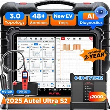 Autel MaxiSYS Ultra S2 Scanner Diagnostic Tool 6in1 VCMI2 Topology 3.0 Up Ultra