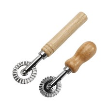Pastry  Wheel, Professional Pasta Maker  Wheel with Roller, Noodle Ravioli9985