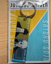 Japanese anime Jujutsu Kaisen Metallic Keychain Suguru Geto Satoru Gojo suit