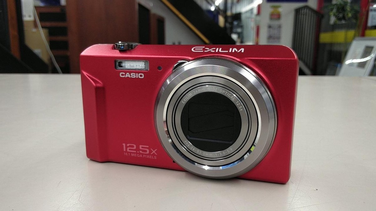 CASIO EX-ZS160 Digital Camera Red Color | eBay
