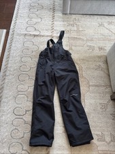 Boulder Gear Youth Pinnacle Bib Snowboard Ski Pants Black Insulated Size Small