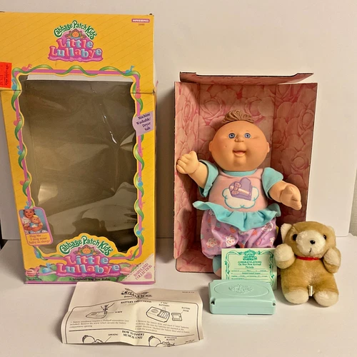 Vintage 1991 Cabbage Patch Kids “Michelle” Doll w/ Birth Certificate  Sound Work