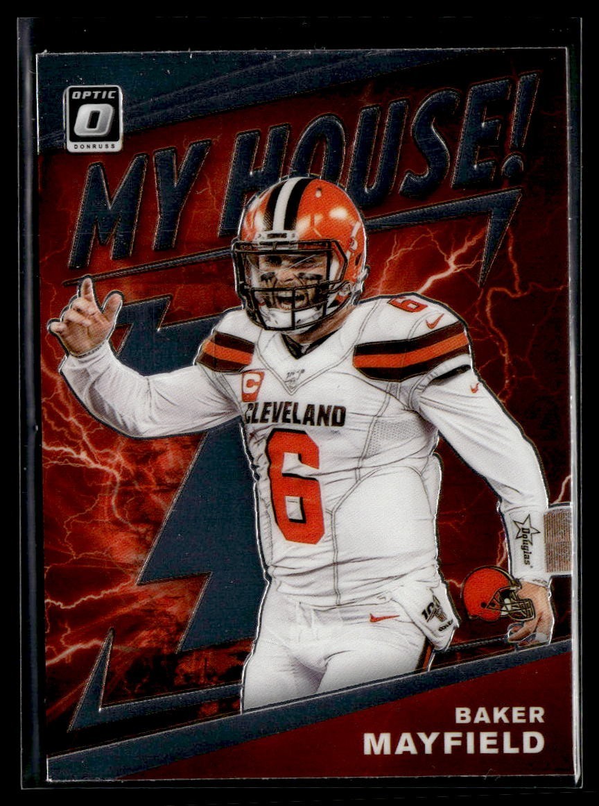 2020 Panini Donruss Optic Football My House! #MH-9 Baker Mayfield