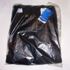 NEW NWT MEN'S CHAMPiON ECO BLACK FLEECE OPEN BOTTOM SWEATPANTS M MEDiUM P2469