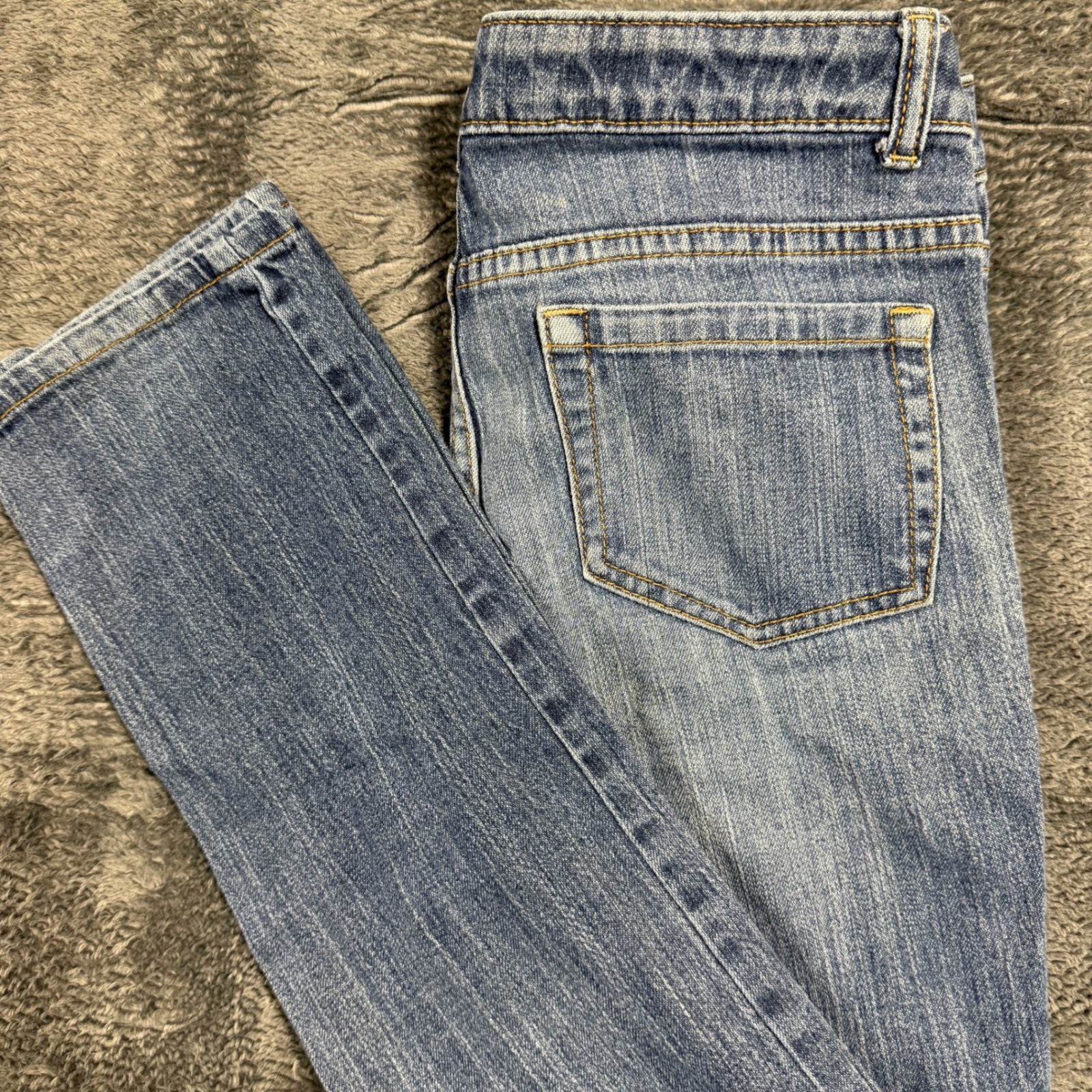 Girls Size 16 Blue Light Wash Stretch Denim