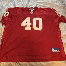Pat Tillman #40 Arizona Cardinals Red Jersey Reebok NFL Infield Mens 5XL Vtg