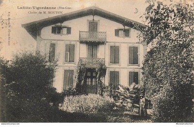 MIKIMP4-079 31 LAFITTE VIGORDANNE Chalet Von M. MOUTON