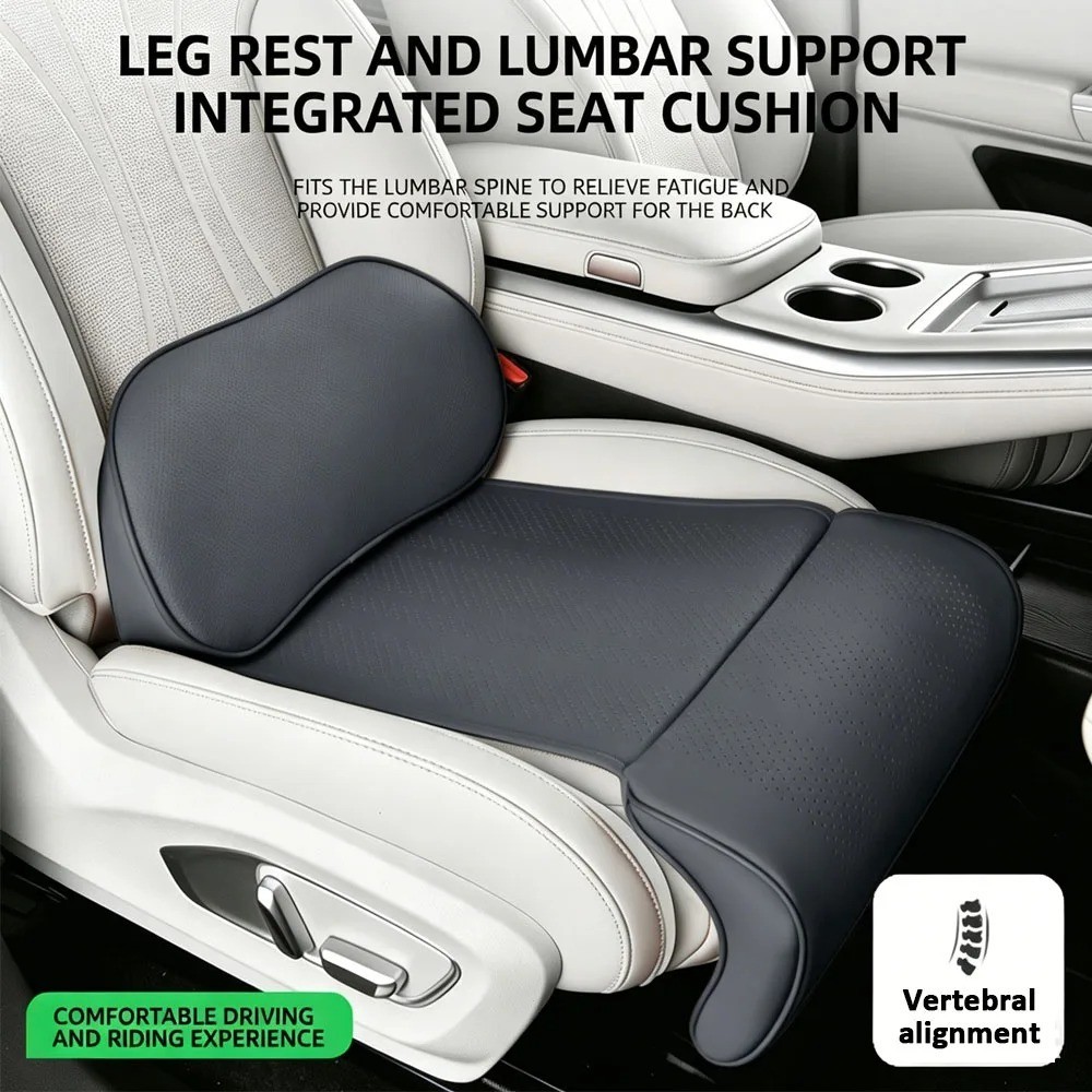 Cuscino - Sedile Auto Memory Foam Supporto Lombare Comfort Guida Postura - Miniatura 5