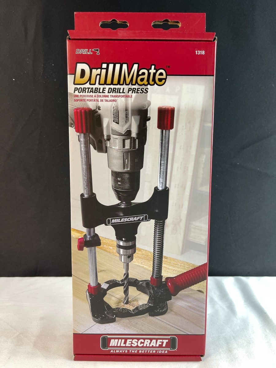 Milescraft DrillMate 1318 3/8 Inches Portable Drill Press With