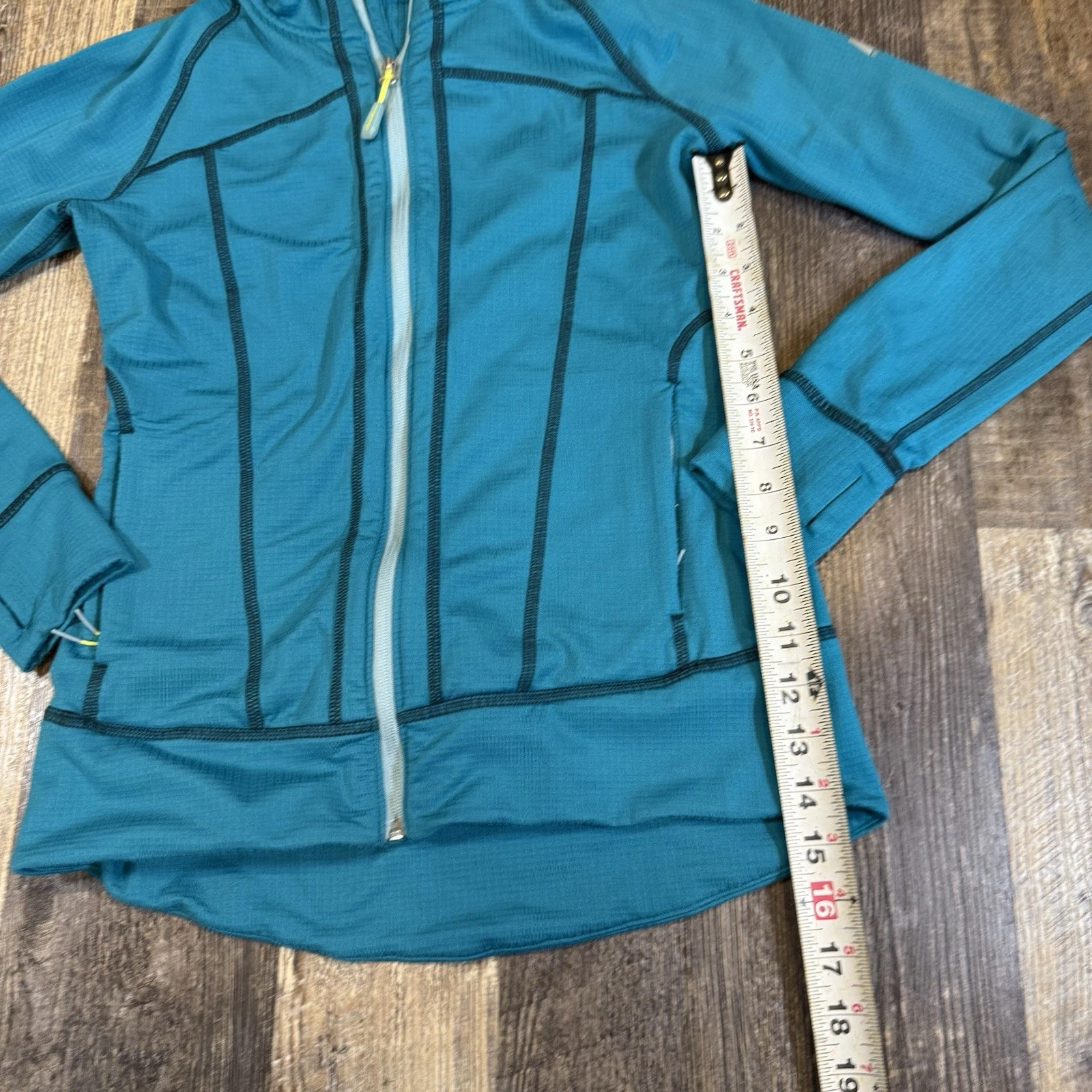 VETEMENTS Giacca donna Eddie Bauer prima salita piccola full zip felpa con cappuccio Termal