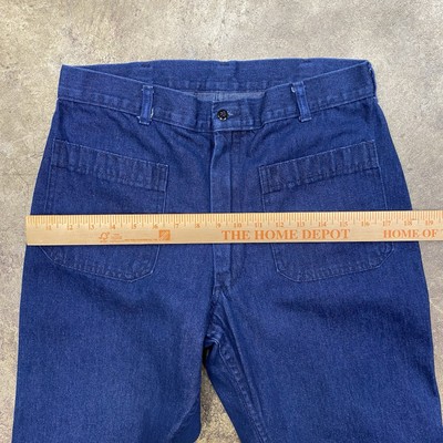 Vintage US Navy Pants 32R Coastal Industries Denim-Type