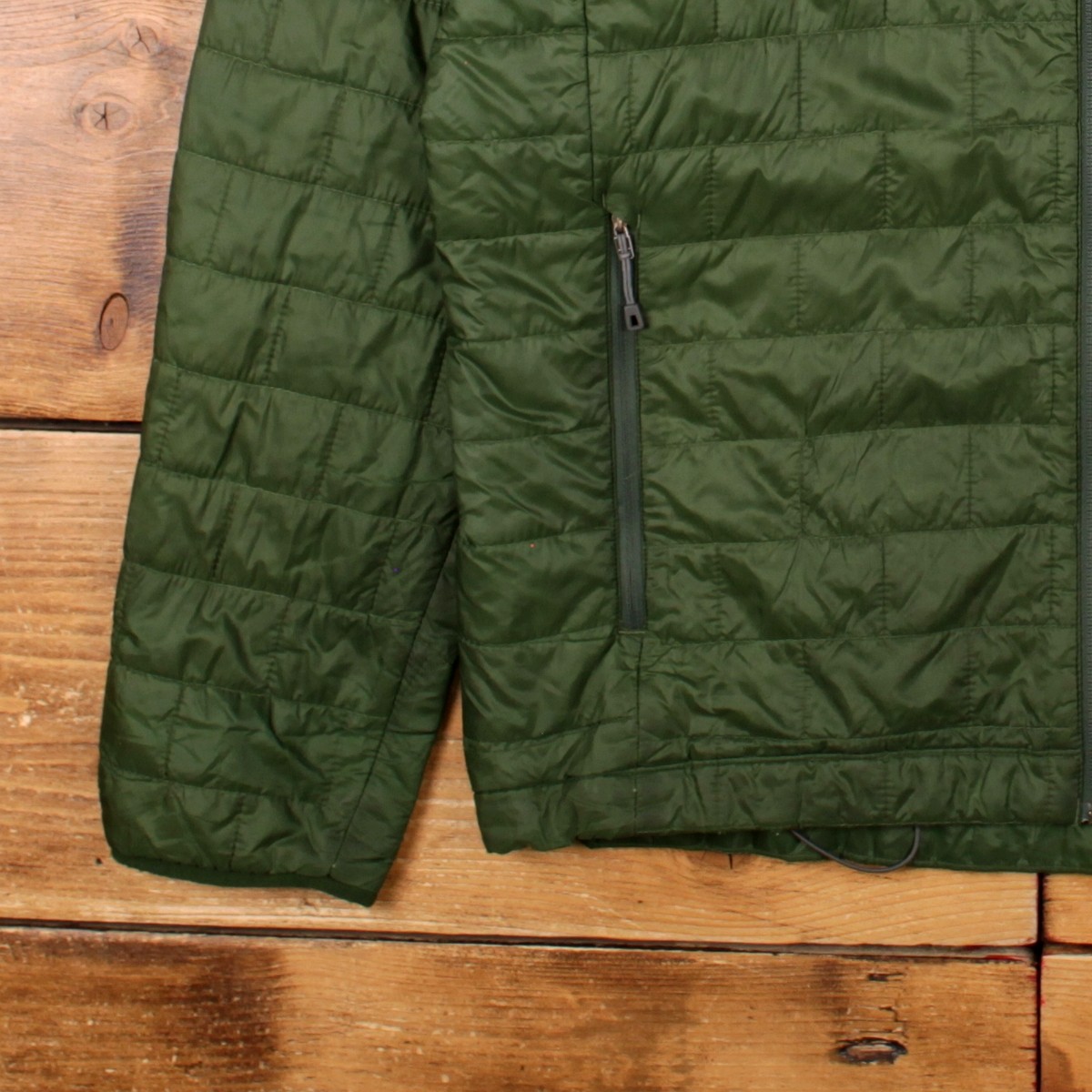 Patagonia Puffer Jacket L Mens Green Nano Puff Lightweight Insulated Outdoor thumbnail 10