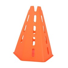 Cono de Entrenamiento Hexagonal para Fútbol Fútbol Fútbol Cono de Agilidad Portátil Resistente