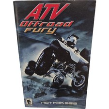 ATV Offroad Fury Sony PlayStation 2 Not For Sale Manual Booklet Only