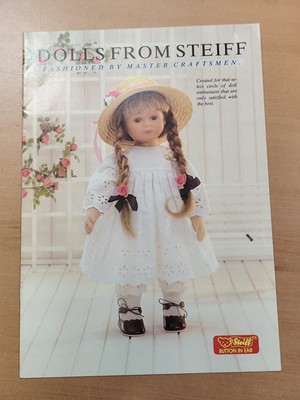 Prospekt STEIFF Puppen 1988 K10