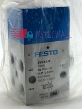 New In Box FESTO SVS-4-1/8 10192 Pneumatic Valves F