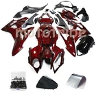 Red Forged Carbon Fiber Fairing Body Kit+Tank+Bolts For BMW S1000RR 2009-2014 US