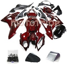 Red Forged Carbon Fiber Fairing Kit Bodywork W Bolts For Bmw S1000rr 2009-2014