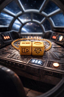 Star Wars, Han Solo Glückswürfel, Cosplay, Sabbac, M-68-Landgleiter, 3D gedruckt