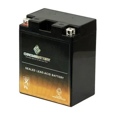 YTX14AH-BS ATV Battery for YAMAHA YFM350ER Moto 4 350CC 87-'95