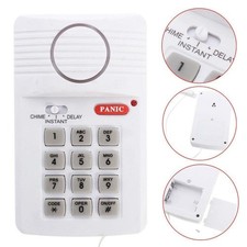 Shed Garage Caravan Wireless Door Alarm Burglar Home Security Keypad Loud
