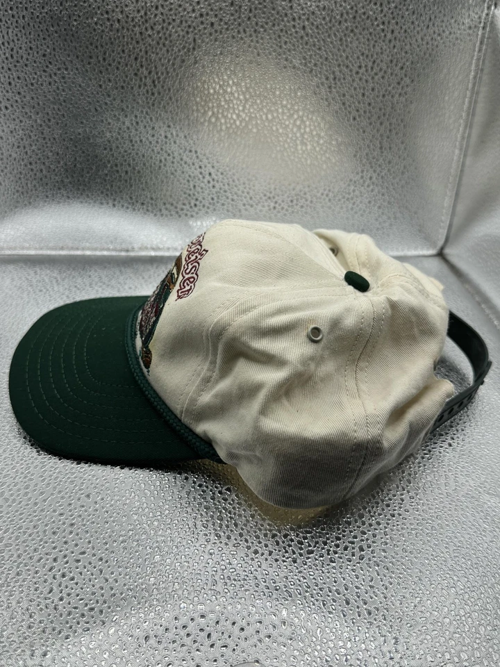 Gorra Budweiser vintage gorra a presión talla única verde béisbol bordada para hombre años 90 Foto 2 de 4