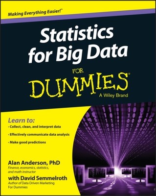 Statistics for Big Data For Dummies by Alan  Anderson (Paperback Book)
