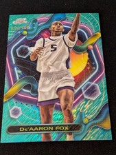 2023-24 Topps Cosmic Chrome - De'Aaron Fox #107 Aqua Equinox Refractor /149