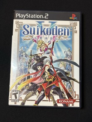 Suikoden V 5 (Sony PlayStation 2 PS2) Authentic Replacement CASE ONLY Rare RPG