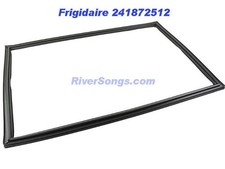 Kenmore, Frigidaire 241872512 Refrigerator Door Gasket, BLACK